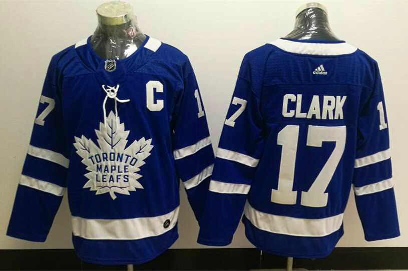 Mens Toronto Maple Leafs Retired Player #17 Wendel Clark adidas Home Blue Player Jersey Mens Toronto Maple Leafs Retired Player #17 Wendel Clark adidas Home Blue Player Jersey